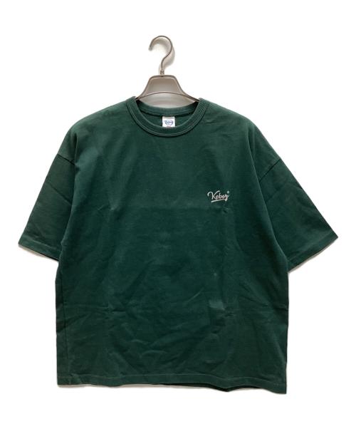 KEBOZ（ケボズ）KEBOZ (ケボズ) 半袖Tシャツ グリーン サイズ:Mの古着・服飾アイテム