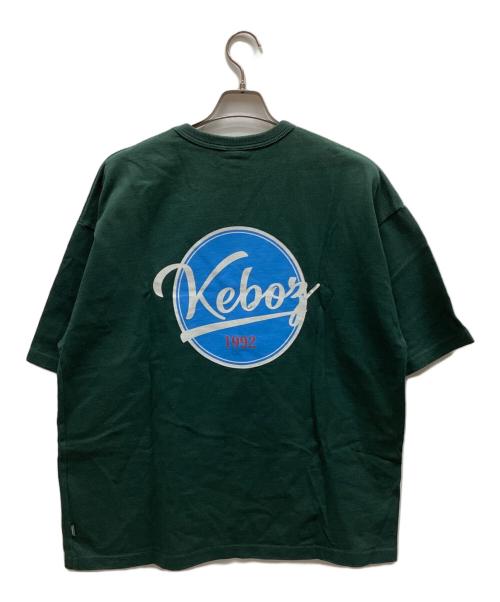 KEBOZ（ケボズ）KEBOZ (ケボズ) 半袖Tシャツ グリーン サイズ:Mの古着・服飾アイテム