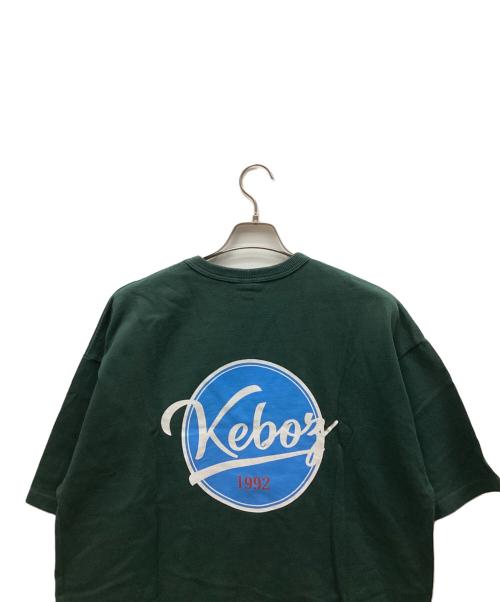 KEBOZ（ケボズ）KEBOZ (ケボズ) 半袖Tシャツ グリーン サイズ:Mの古着・服飾アイテム