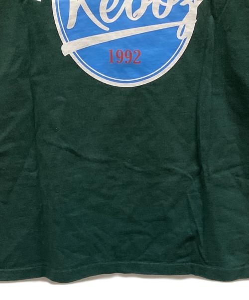 KEBOZ（ケボズ）KEBOZ (ケボズ) 半袖Tシャツ グリーン サイズ:Mの古着・服飾アイテム