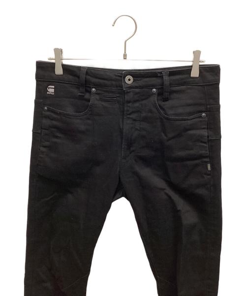 G-STAR RAW（ジースターロゥ）G-STAR RAW (ジースターロゥ) ブラックデニム ブラック サイズ:28の古着・服飾アイテム
