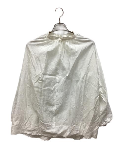 UNITED ARROWS（ユナイテッドアローズ）UNITED ARROWS (ユナイテッドアローズ) 長袖カットソー ホワイト サイズ:Mの古着・服飾アイテム