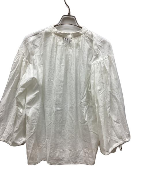 UNITED ARROWS（ユナイテッドアローズ）UNITED ARROWS (ユナイテッドアローズ) 長袖カットソー ホワイト サイズ:Mの古着・服飾アイテム