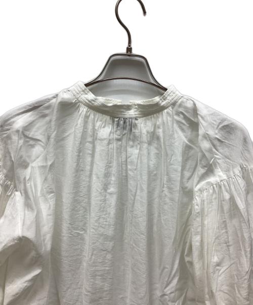 UNITED ARROWS（ユナイテッドアローズ）UNITED ARROWS (ユナイテッドアローズ) 長袖カットソー ホワイト サイズ:Mの古着・服飾アイテム