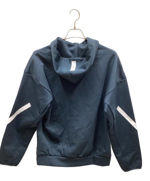 adidas（アディダス）adidas (アディダス) ジップパーカー ネイビー サイズ:M 未使用品の古着・服飾アイテム