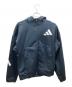 adidas（アディダス）の古着「ジップパーカー」｜ネイビー