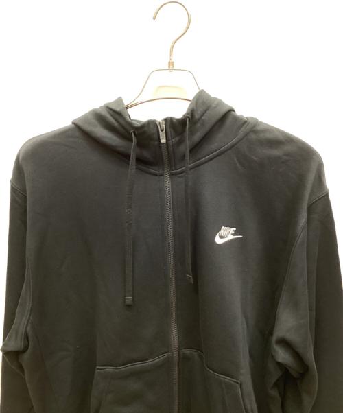 NIKE（ナイキ）NIKE (ナイキ) ジップパーカー ブラック サイズ:L 未使用品の古着・服飾アイテム