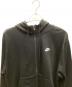 NIKE (ナイキ) ジップパーカー ブラック サイズ:L 未使用品：3000円