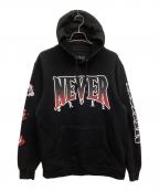 Never Broke Again×NBA Yong boyネバーブロークアゲイン×エヌビーエーヤングボーイ）の古着「パーカー」｜ブラック