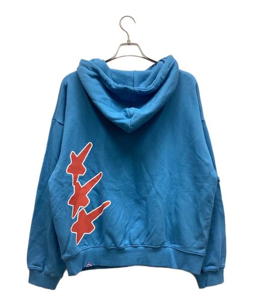 ISTKUNST（イストクンスト）ISTKUNST (イストクンスト) パーカー ブルー サイズ:Mの古着・服飾アイテム