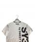sy32 by sweet years (エスワイサーティトゥバイスィートイヤーズ) Tシャツ ホワイト×ブラック サイズ:L：3000円
