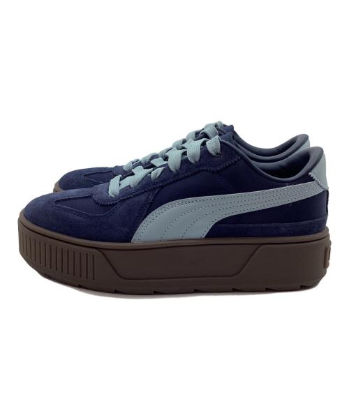 PUMA（プーマ）PUMA (プーマ) スニーカー ネイビー×ブルー サイズ:23の古着・服飾アイテム
