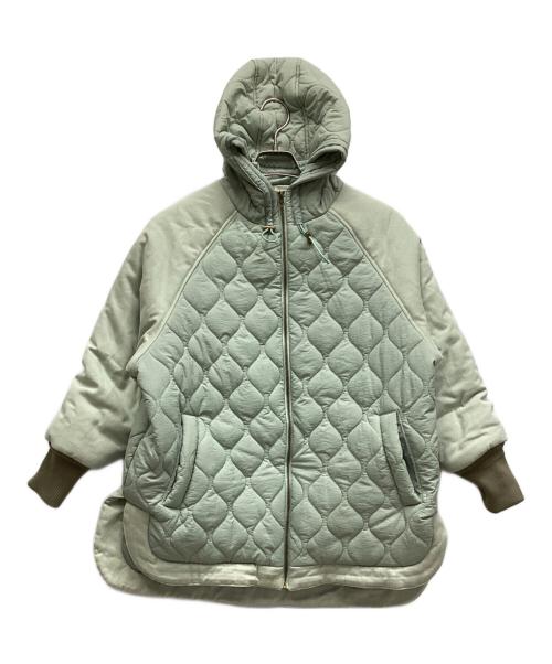 Lupilien（ルピリーナ）Lupilien (ルピリーナ) 中綿ジャケット ライトグリーン サイズ:Fの古着・服飾アイテム