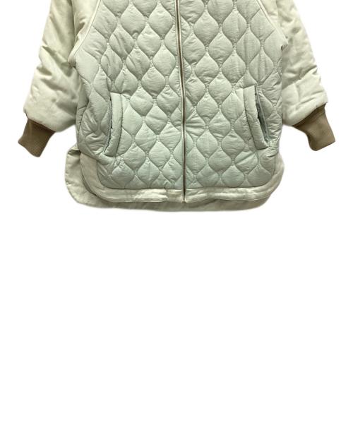 Lupilien（ルピリーナ）Lupilien (ルピリーナ) 中綿ジャケット ライトグリーン サイズ:Fの古着・服飾アイテム