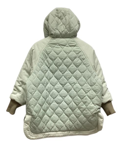 Lupilien（ルピリーナ）Lupilien (ルピリーナ) 中綿ジャケット ライトグリーン サイズ:Fの古着・服飾アイテム