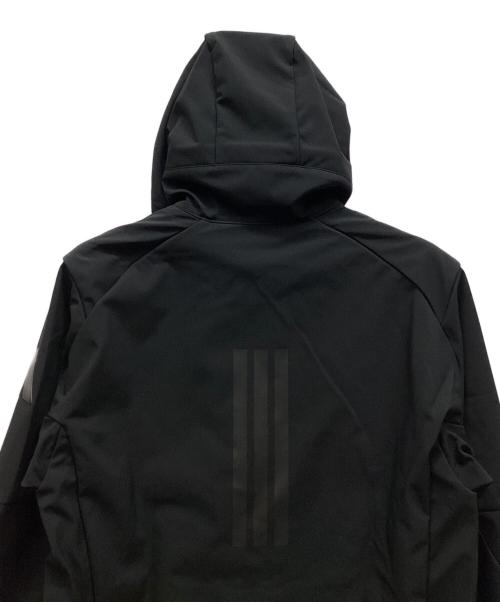 adidas（アディダス）adidas (アディダス) フードジャケット ブラック サイズ:L 未使用品の古着・服飾アイテム