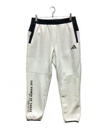 adidas（アディダス）の古着「トラックパンツ」｜ホワイト×ブラック