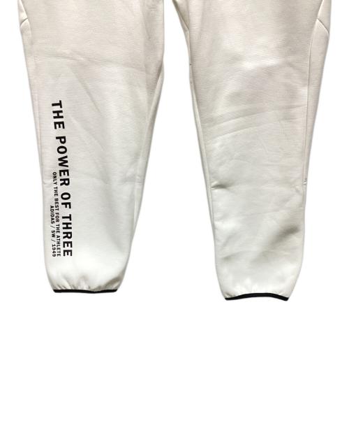 adidas（アディダス）adidas (アディダス) トラックパンツ ホワイト×ブラック サイズ:L 未使用品の古着・服飾アイテム