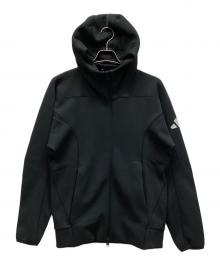 adidas（アディダス）の古着「フードジャケット」｜ブラック