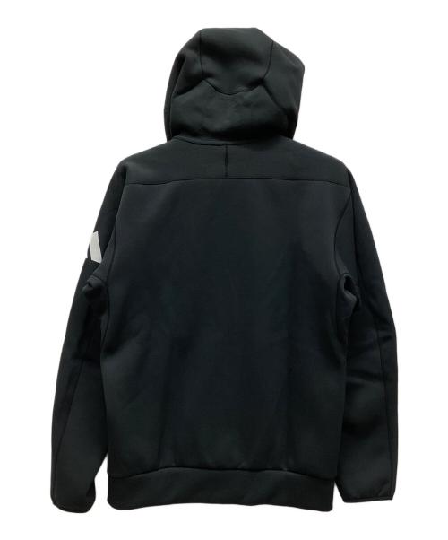 adidas（アディダス）adidas (アディダス) フードジャケット ブラック サイズ:M 未使用品の古着・服飾アイテム