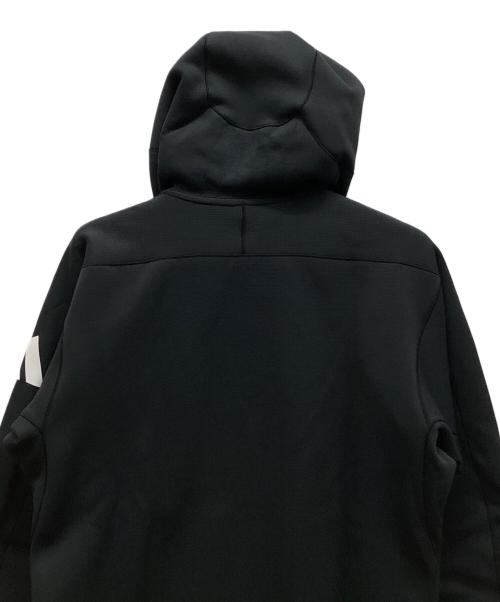 adidas（アディダス）adidas (アディダス) フードジャケット ブラック サイズ:M 未使用品の古着・服飾アイテム