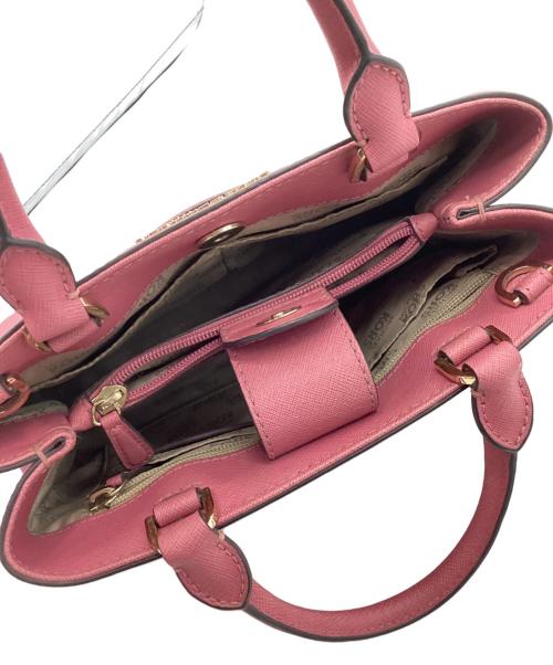 MICHAEL KORS（マイケルコース）MICHAEL KORS (マイケルコース) ハンドバッグ ピンクの古着・服飾アイテム