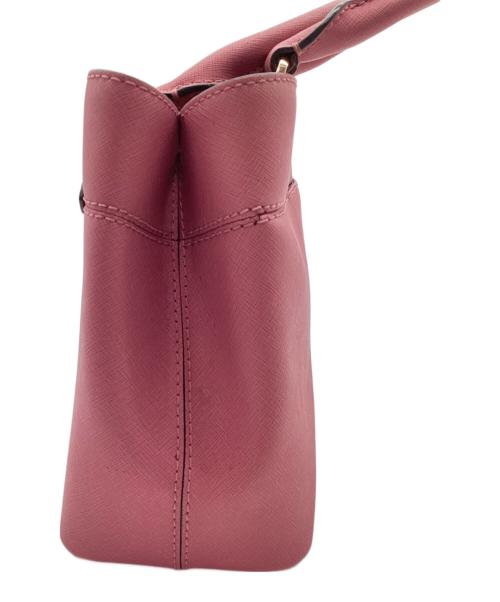 MICHAEL KORS（マイケルコース）MICHAEL KORS (マイケルコース) ハンドバッグ ピンクの古着・服飾アイテム