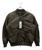 UNIQLOユニクロ）の古着「MA-1ジャケット」｜グレー