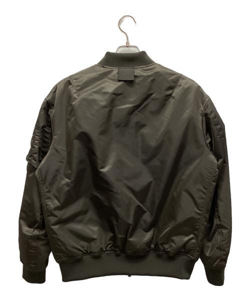 UNIQLO（ユニクロ）UNIQLO (ユニクロ) MA-1ジャケット グレー サイズ:M 未使用品の古着・服飾アイテム