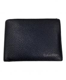 Calvin Klein（カルバンクライン）の古着「2つ折り財布」｜ブラック