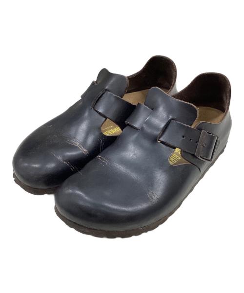 BIRKENSTOCK（ビルケンシュトック）BIRKENSTOCK (ビルケンシュトック) レザーシューズ ブラック サイズ:23の古着・服飾アイテム