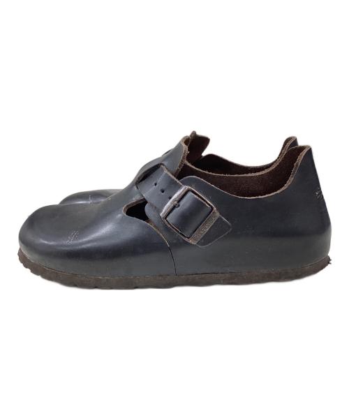 BIRKENSTOCK（ビルケンシュトック）BIRKENSTOCK (ビルケンシュトック) レザーシューズ ブラック サイズ:23の古着・服飾アイテム
