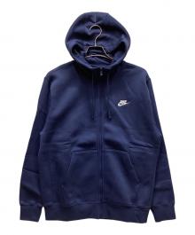 NIKE（ナイキ）の古着「ジップパーカー」｜ネイビー