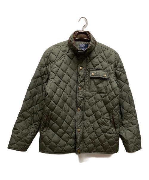 POLO RALPH LAUREN（ポロ・ラルフローレン）POLO RALPH LAUREN (ポロ・ラルフローレン) キルティングジャケット カーキ サイズ:XXLの古着・服飾アイテム