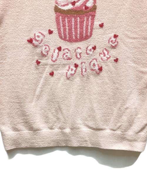 gelato pique（ジェラートピケ）gelato pique (ジェラートピケ) エアリーモコモチーフジャガードプルオーバー ピンク サイズ:FREEの古着・服飾アイテム