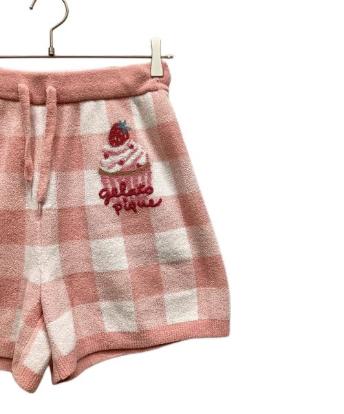 gelato pique（ジェラートピケ）gelato pique (ジェラートピケ) エアリーモコギンガムチェック柄ショートパンツ ピンク サイズ:FREEの古着・服飾アイテム