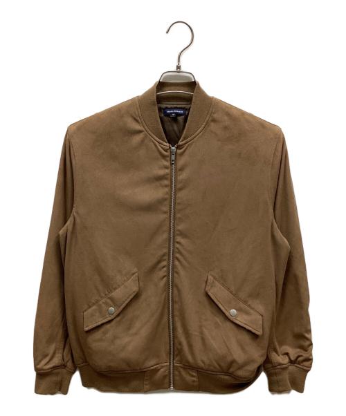 URBAN RESEARCH（アーバンリサーチ）URBAN RESEARCH (アーバンリサーチ) ジップアップジャケット ブラウン サイズ:Mの古着・服飾アイテム