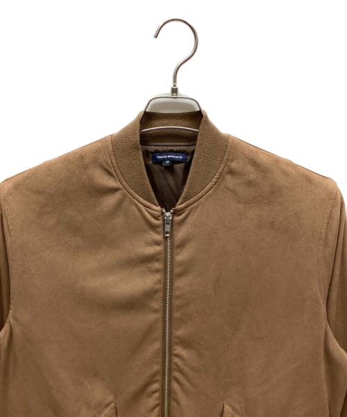URBAN RESEARCH（アーバンリサーチ）URBAN RESEARCH (アーバンリサーチ) ジップアップジャケット ブラウン サイズ:Mの古着・服飾アイテム