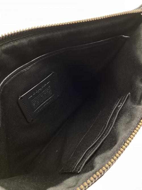 COACH（コーチ）COACH (コーチ) クラッチバッグ グレーの古着・服飾アイテム