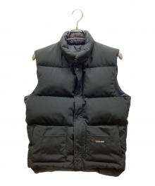 CANADA GOOSE（カナダグース）の古着「ダウンベスト」｜ブラック