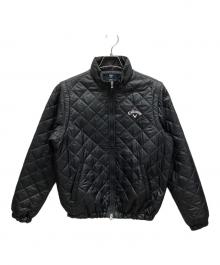 Callaway（キャロウェイ）の古着「中綿ジャケット」｜ブラック
