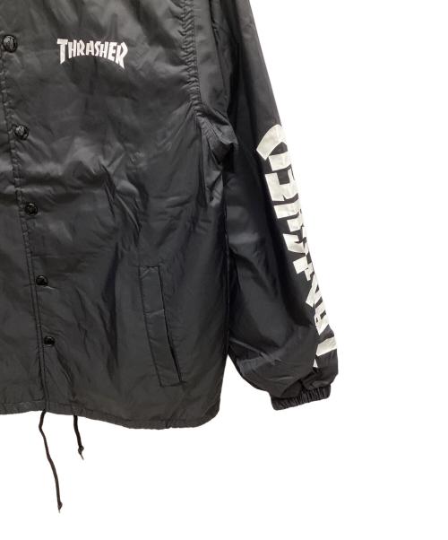 THRASHER（スラッシャー）THRASHER (スラッシャー) ジャケット ブラック サイズ:S 未使用品の古着・服飾アイテム