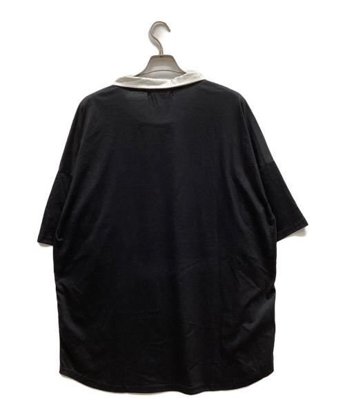 イルイルイル（イルイルイル）イルイルイル (イルイルイル) 半袖カットソー ブラック サイズ:表記なしの古着・服飾アイテム