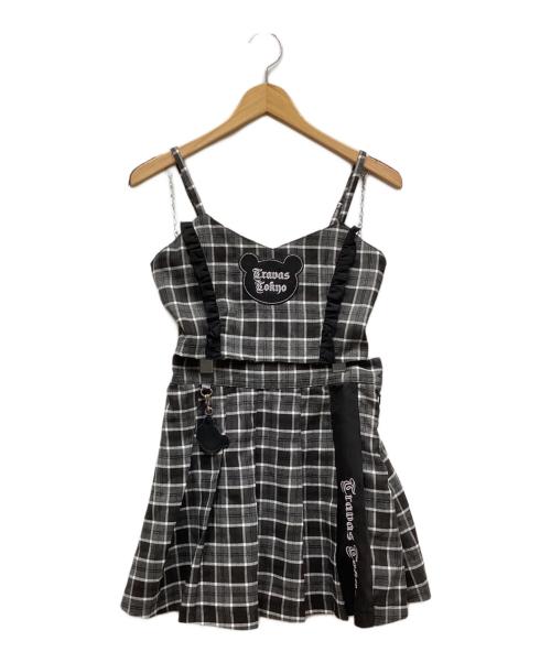 TRAVAS（トラバス）TRAVAS (トラバス) セットアップ ブラック×グレー サイズ:FREEの古着・服飾アイテム