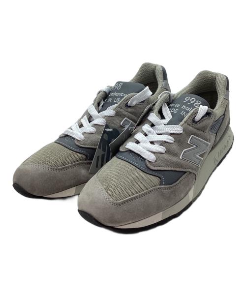 NEW BALANCE（ニューバランス）NEW BALANCE (ニューバランス) スニーカー グレー サイズ:27 未使用品の古着・服飾アイテム