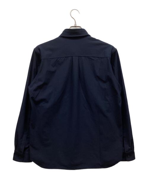 adidas（アディダス）adidas (アディダス) 長袖シャツ ネイビー サイズ:L 未使用品の古着・服飾アイテム