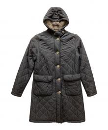 MACKINTOSH（マッキントッシュ）の古着「キルティングコート」｜グレー×ベージュ