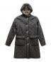 MACKINTOSH（マッキントッシュ）の古着「キルティングコート」｜グレー×ベージュ