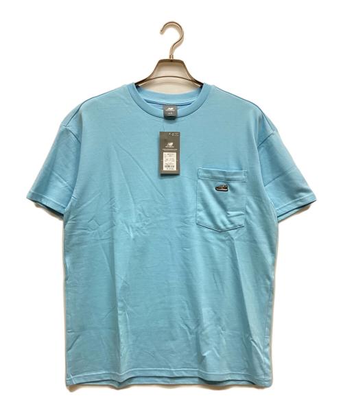 NEW BALANCE（ニューバランス）NEW BALANCE (ニューバランス) 半袖Tシャツ ブルー サイズ:L 未使用品の古着・服飾アイテム