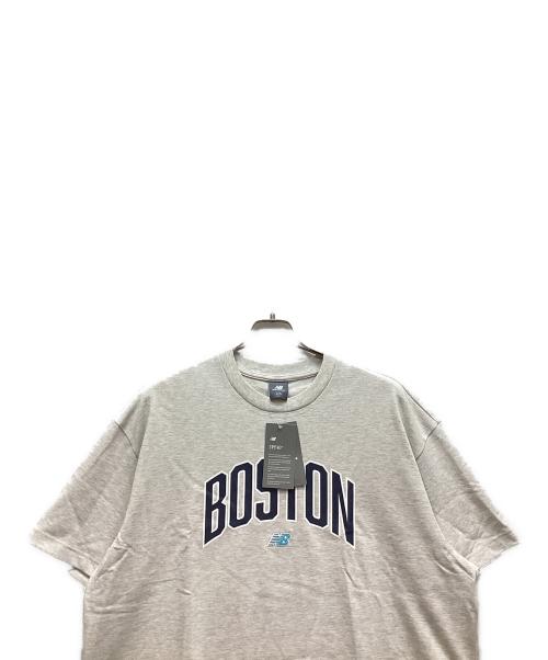 NEW BALANCE（ニューバランス）NEW BALANCE (ニューバランス) 半袖Tシャツ グレー サイズ:L 未使用品の古着・服飾アイテム